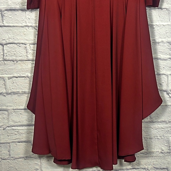 Burgundy high low top multi media Diane Gilman - Picture 7 of 12